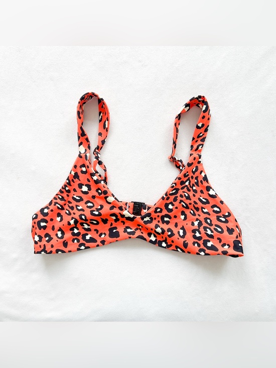 Blackbough Other - Blackbough Orange Leopard Print Bikini Top